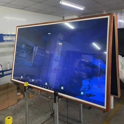 Parete montato 21.5 32 pollici privato Galleria d&prime;arte lavori di esposizione Smart TV Frame Digital Museum, antiriflesso, LCD opaco, foto digitale Telaio
