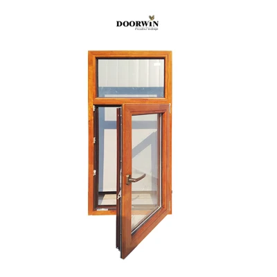 Filippine vetro legno solido Tilt Turrn finestra legno Windows Whoale Design di profilati ALUMIN personalizzati