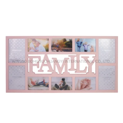 Nuovo telaio in legno per la famiglia Collage per la decorazione a parete