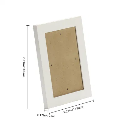 Cornici in legno singolo per immagini Home use 17cm legno foto Cornice fiore Stand Moda