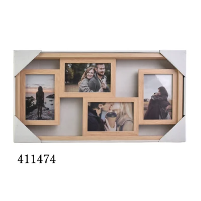 Nuova decorazione Casa in legno più Wall Gallery Collage Photo Frame