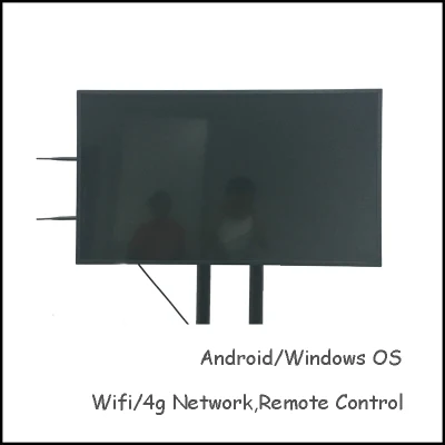 Display touchscreen a 10 punti Wi-Fi 4G Digital Signage Display Lettore pubblicitario Full HD montato a parete