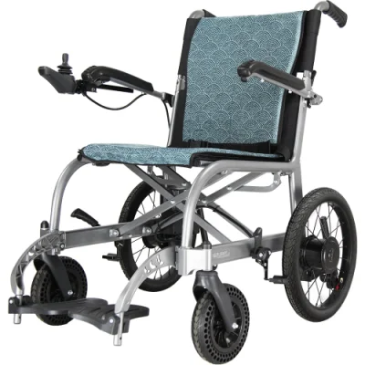 Sedia a rotelle elettrica di alta qualità con struttura in lega di alluminio e batteria rimovibile Per Disable People (Disabilita persone
