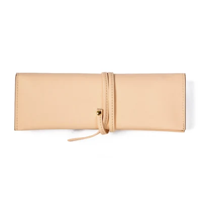 All&prime;ingrosso classica stile autentico cuoio pencil Borse rotolo di contenitore a matita Borsa a penna in pelle PU