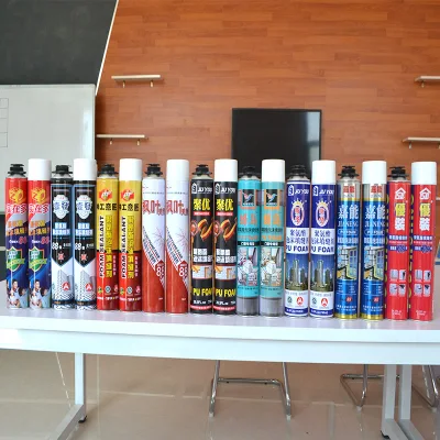 Spray isolante ricaricabile schiuma ad alta temperatura Kit di colla economici polietilene Qualità polistirene estruso 3m