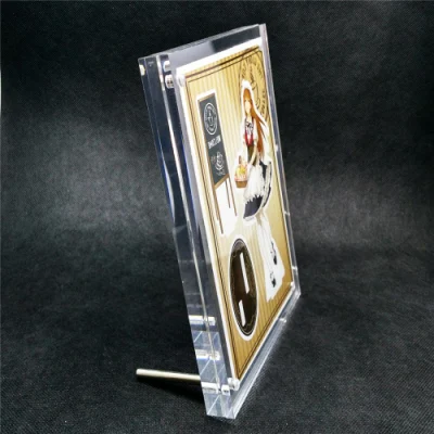 Supporto CD personalizzato in acrilico trasparente multifunzionale ecologico CNC Cut