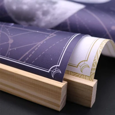 Pittura Botanica Banner Banner in tela di canvas Scorrere