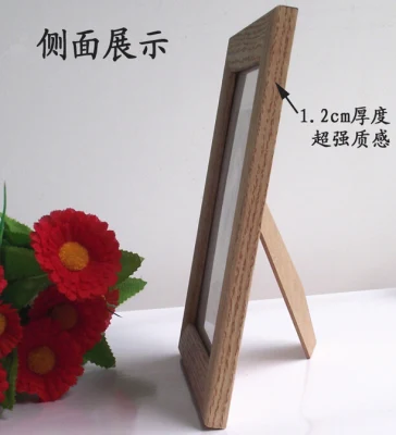 Natura Walnut Wood Famiglia matrimonio Foto cornice display