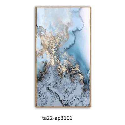 Cornice galleggiante decorativa personalizzata Wall Art Abstract cornice Home decor Pittura di tela