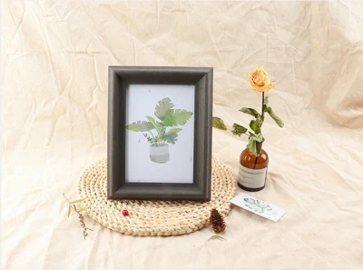 A3 decorazione nera grande legno moderno Shadow Box Poster immagine Cornice fotografica