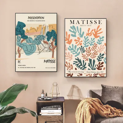 2 pezzi di tela Wall Art pittura incorniciata Picture Display per Home Room Decoration Modern Quotes Kitchen Vintage retro decor