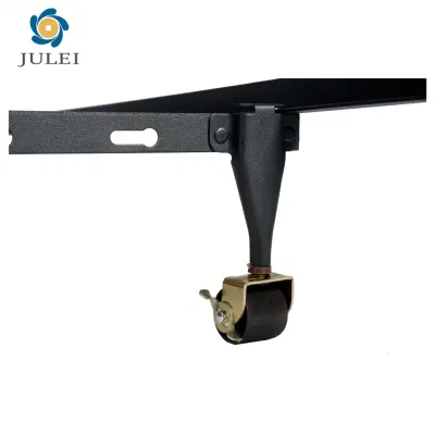 Camera in stile USA con letto regolabile in metallo e letti gemelli, letto queen size