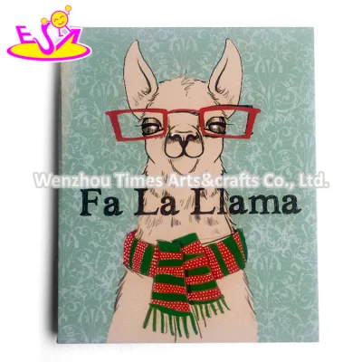 Lavorazione a mano legno nero unico Wall Art con Personalizza W09d069