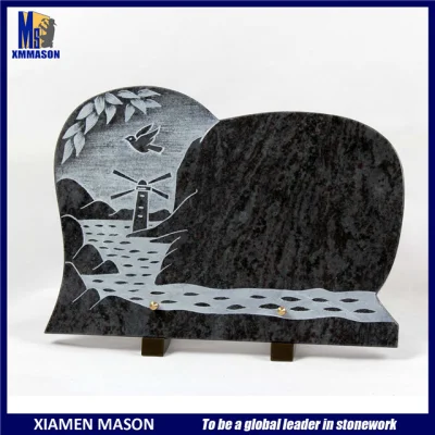 Placca Memoriale per grave in bianco di verde oliva naturale