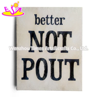 Lavorazione a mano legno nero unico Wall Art con Personalizza W09d069