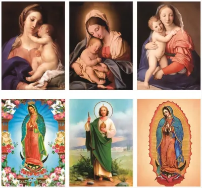 Foglio lenticolare di dimensioni personalizzate Poster 3D immagine lenticolare di stampa Capovolgere le immagini