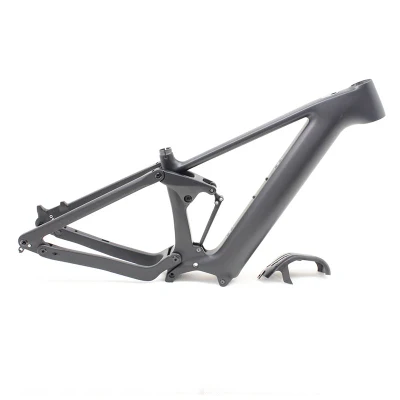 Prodotti esclusivi per la vendita online di 2023 29er a sospensione completa in carbonio Mountain Bike Frame Matte 29er/2.6&quot; non tossico Baflang M820