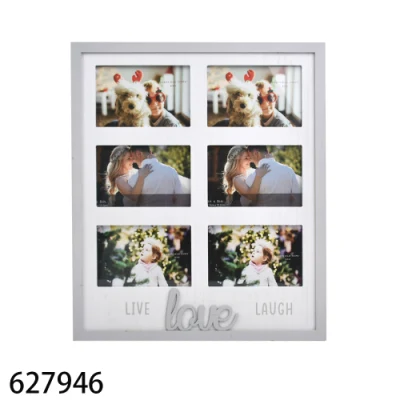 Cornice fotografica in legno antico per Home Deco