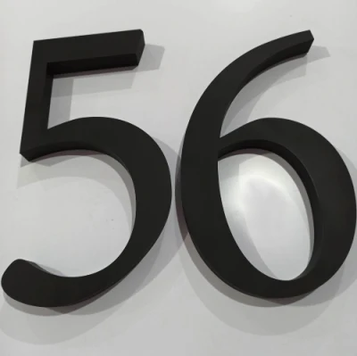 Factory Metal Outdoor Steel 3D segno del numero civico