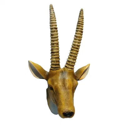 Decorazione domestica resina realistica Deer Head Wall Art in vendita