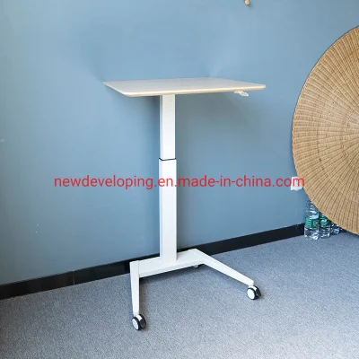 FSC Natural Bamboo, scrivania per studenti con cornice bianca per camera da letto