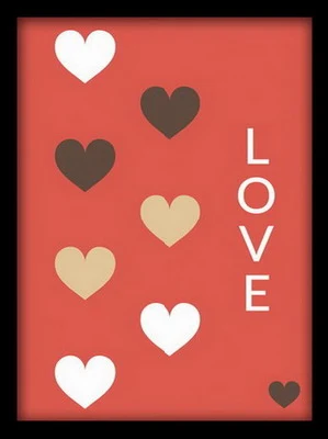 Produttore Valentine′ S Day PS cornice tela decorazione muro di pittura Arte