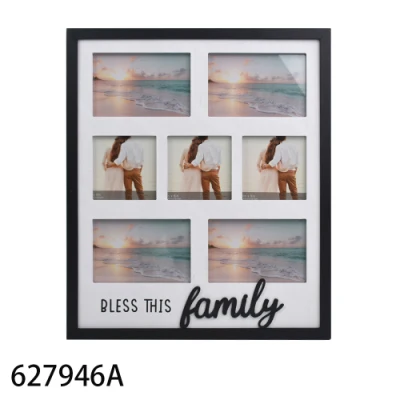 Cornice fotografica in legno antico per Home Deco