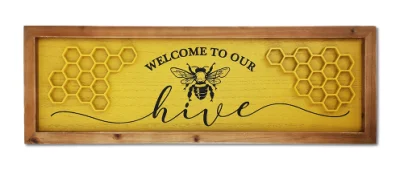 2023 Nuova placca da parete Sweet Home Honey Bee
