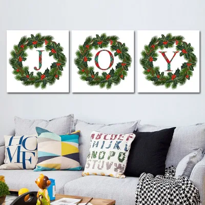 Fabbrica Commercio all&prime;ingrosso decorazione di tela Stampa astratta Wall Art colorata