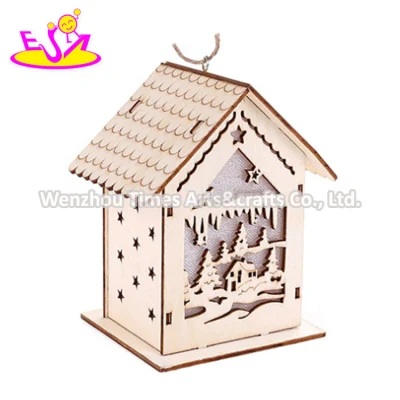 2020 decorazioni di legno di legno di muro più popolari per Natale W09d105