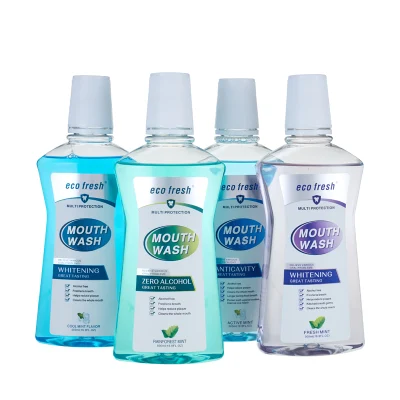 OEM 250ml denti naturali organici sbiancanti respirazione scarsa ridurre il viaggio Taglia Portable Flavabocca di aroma di menta di frutta