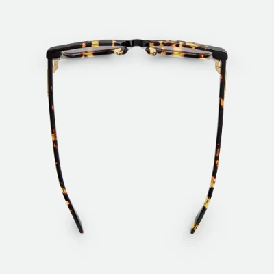  Yeetian Floral Havana Tartaruga Occhiali rettangolari Prescription Frames uomo Donna