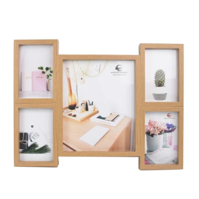 Nuova cornice fotografica MDF Paper Wrap per più foto