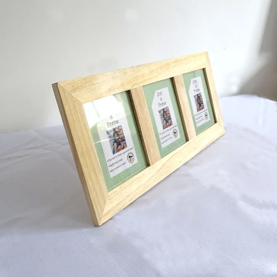 Multi Picture Black White Baby certificato di Natale Shadow Box nuovo PIC cornice fotografica singola