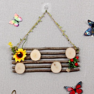 Legno muro decorazione muro decorazione legno massiccio Hanging House Arredamento