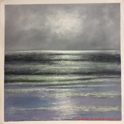 Pittura a olio stampata su tela di tela di mare