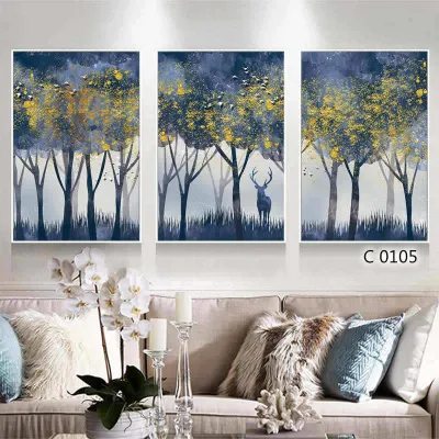 Soggiorno Wall decor olio pittura incorniciata Abstract Canvas Art Stampe