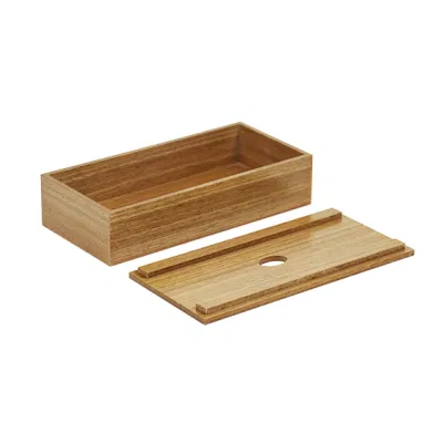 Contenitore organizzatore per tovaglioli in legno multifunzionale personalizzato, supporto per scatola per tissue