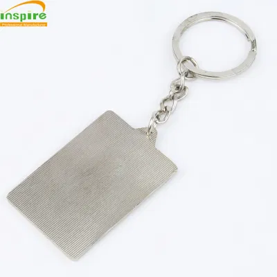 Portachiavi promozionale personalizzato in lega di zinco e metallo per cornice fotografica Souvenir regalo