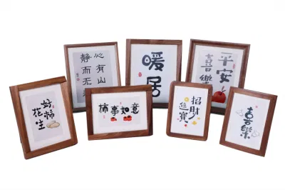 New Design Creative White Artwork Photo Frame