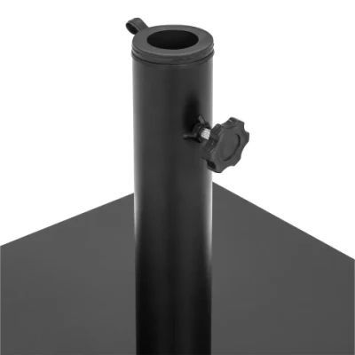 Patio coperto ombrello riempito base Cantilever Offset patio mercato patio Base per ombrello con blocco a U.