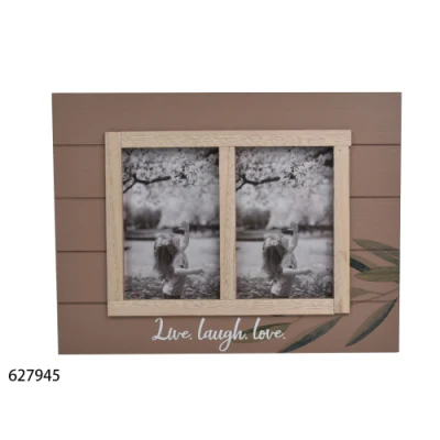 Cornice fotografica in legno antico per Home Deco