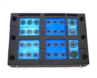Telaio di ingresso cavi armadio alimentatore per automazione Svlec combinato con Guarnizioni in due metà con diametro filo grande