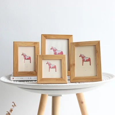 Personalizzata Argento quadrato economici lungo incisa Rovere ovale unico bambino Cornice fotografica Box Picture