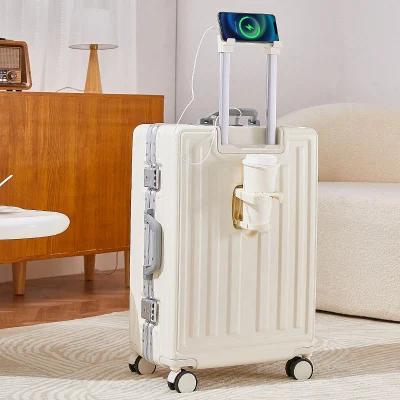 La più recente coppa porta di ricarica USB con telaio in alluminio multifunzionale Supporto e supporto per telefono