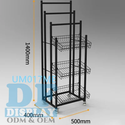 Supporto per ombrello in metallo per display per ombrello Retail Store Supermarket Conservazione in rack