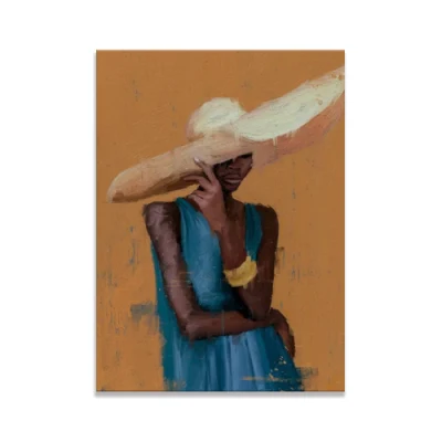 Donna olio pittura tela Poster e Printmaking Wall Art Picture Decorazione soggiorno