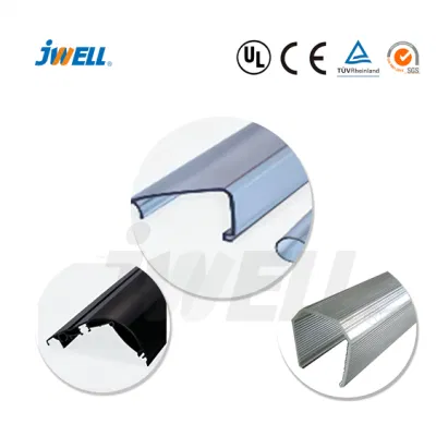 Jwell Prezzo estrusore plastica telaio PS/MBBR/LED copertura leggera/ bordo PVC Bordatura/ Profilo finestra/macchina per la creazione di angoli in PVC