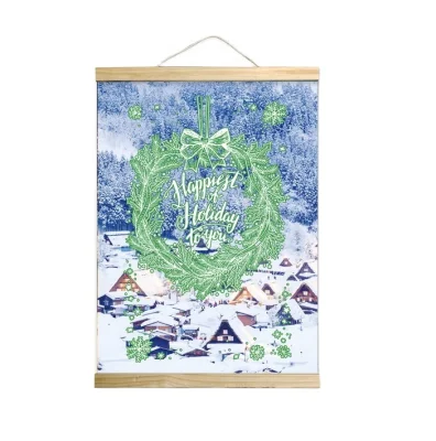 Poster Hanger Canvas Wall Art Stampa a buon mercato Casa decorazione Hanging Poster immagine ispirato citazioni soggiorno Cafe