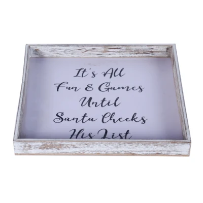 Home decorazione parete incorniciata Bianco segno Agriturismo in bianco segno legno Decorazioni parete rustiche in legno bianco segni